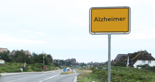 Straßenschild Alzheimer
